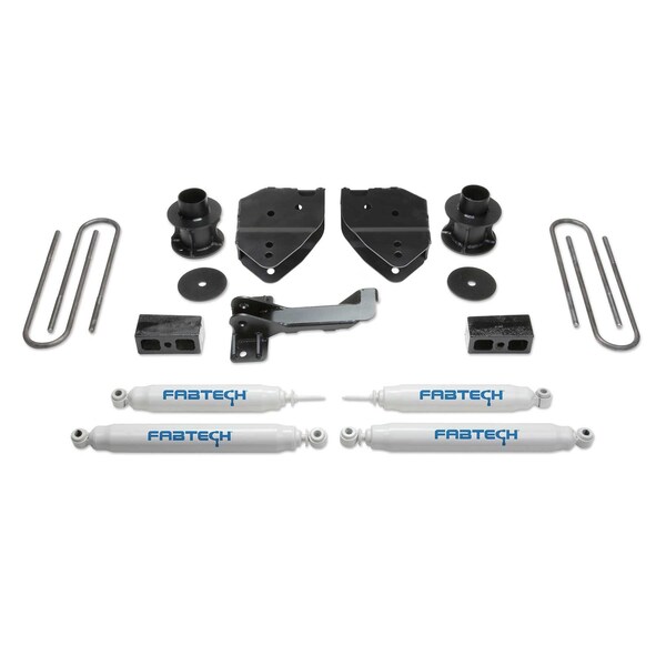 4IN BUDGET SYS W/PERF SHKS 17-20 FORD F250/F350 4WD